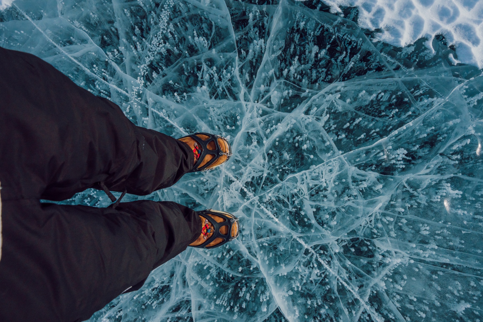 Walk the ice wall